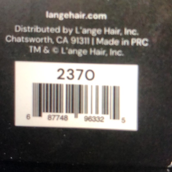 BNIB Lange Scalp Saveur black new in box LAST 1 - Picture 5 of 7